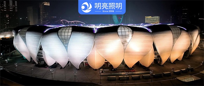 場館外墻亮化顏值爆表的背后藏著什么黑科技？