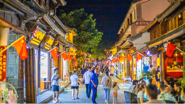 想要商業(yè)街生意好，夜景亮化少不了！