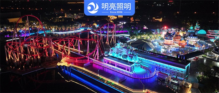 燈光秀是如何助我亮出游樂園的？