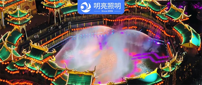 你是不是覺得景區(qū)人氣不夠旺？試試燈光亮化！