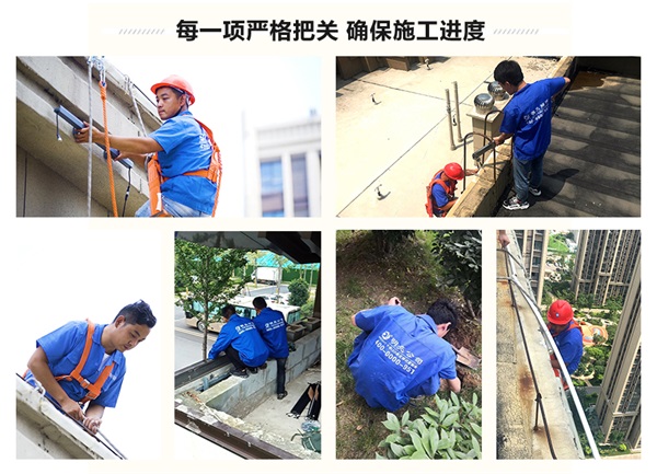 戶外亮化施工現(xiàn)場(chǎng)