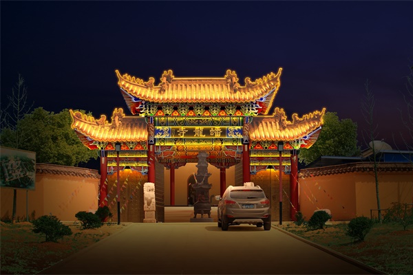 古建筑亮化工程效果如何提升？
