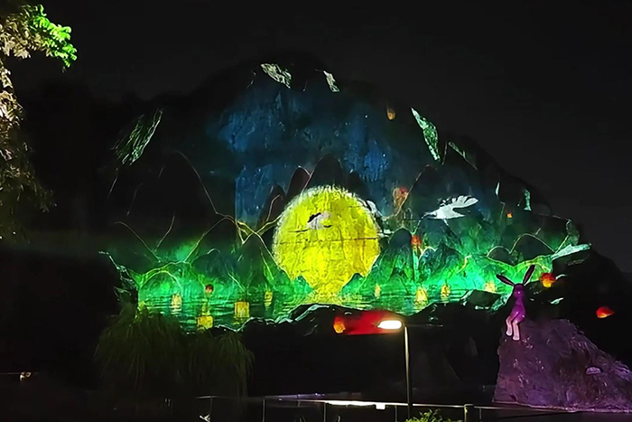 夜晚靜悄悄？不做山體亮化你正在錯過70%的二次消費機會