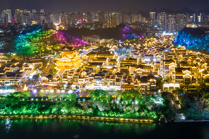 低成本的景區(qū)燈光亮化，一樣有人氣！