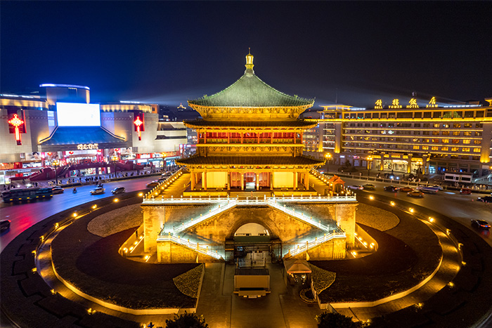 天吶！古建筑亮化夜景竟然這么漂亮