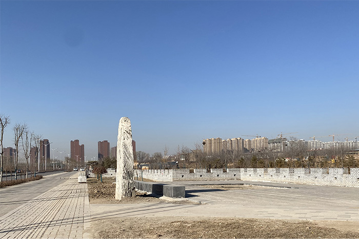 廣場(chǎng)景觀照明前效果
